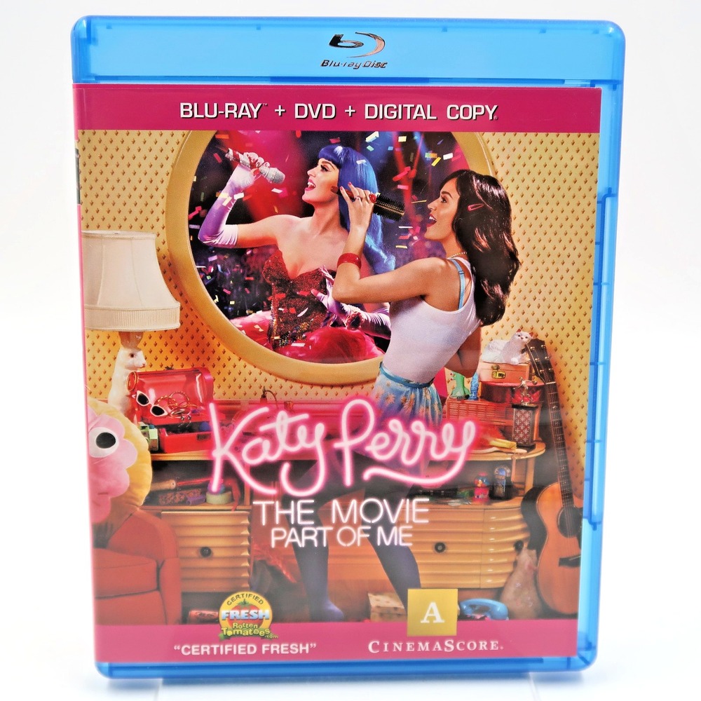 Katy Perry The Movie Part of Me Blu-ray DVD 2012 Documentary PG Paramount